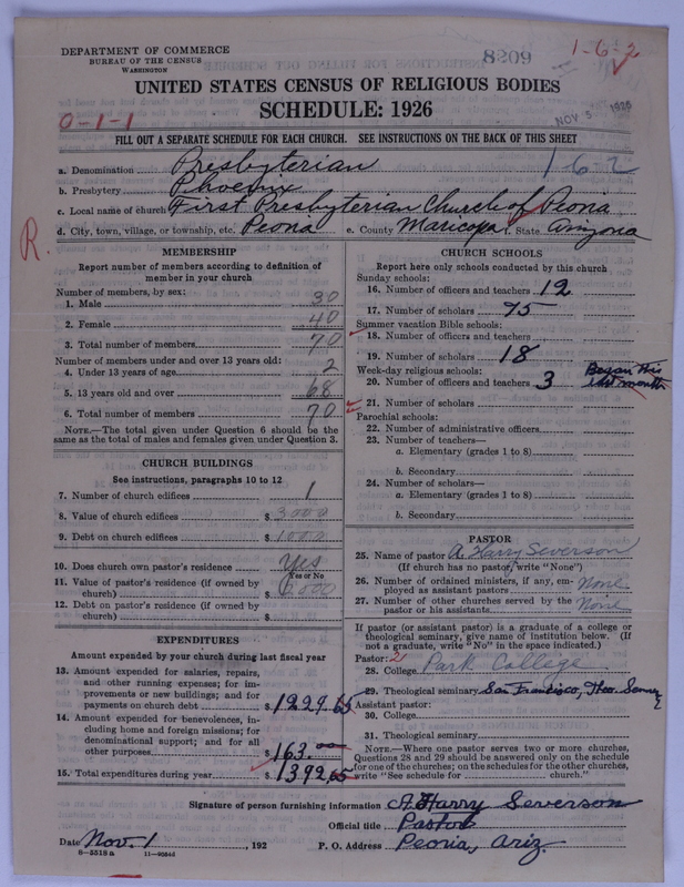 Scan of Presbyterian Church in the United States of America: 8209