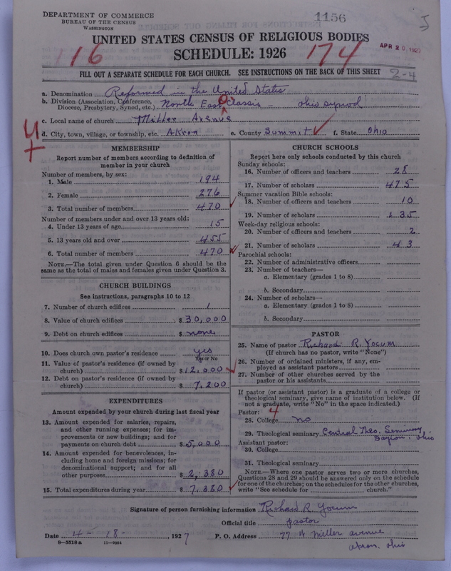Scan of Reformed Church in the United States: 1156