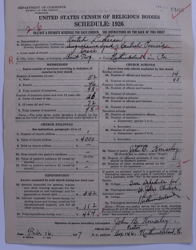 Scan of United Lutheran Church in America: 1463