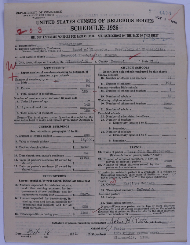 Scan of Presbyterian Church in the United States of America: 4474