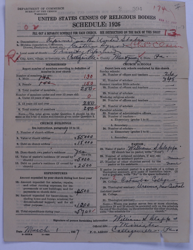 Scan of Reformed Church in the United States: 594