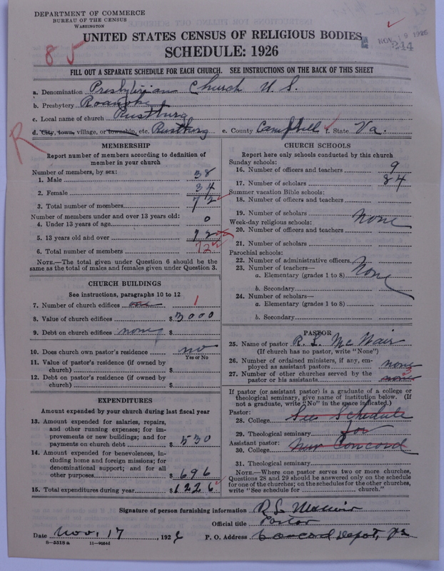 Scan of Presbyterian Church in the United States: 244
