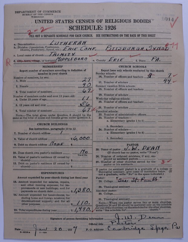 Scan of United Lutheran Church in America: 1014