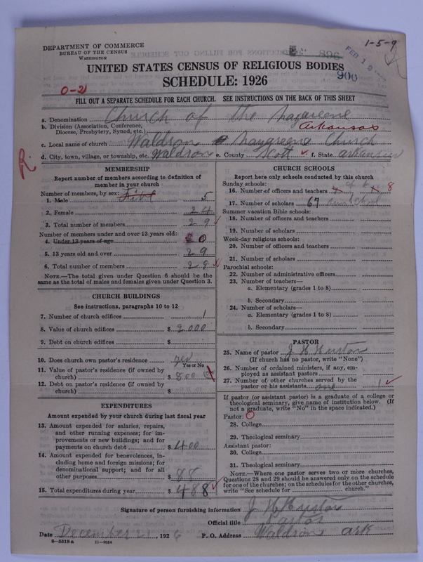 Scan of Church of the Nazarene: 900