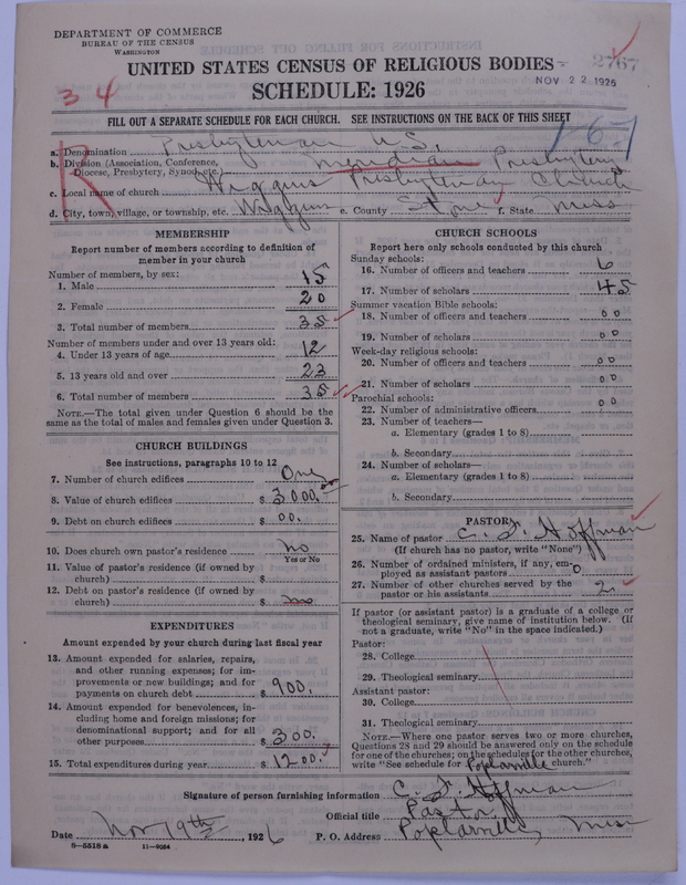 Scan of Presbyterian Church in the United States: 2767
