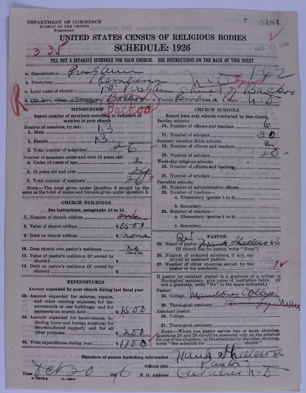 Scan of Presbyterian Church in the United States of America: 5484