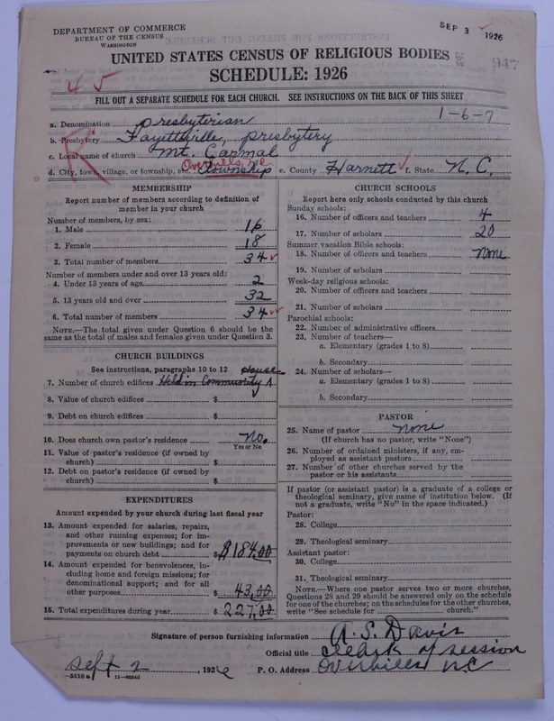 Scan of Presbyterian Church in the United States: 947