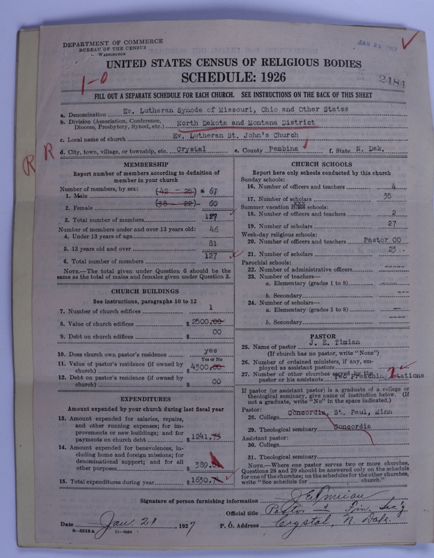 Scan of Evangelical Lutheran Synodical Conference of America: Evangelical Lutheran Synod of Missouri, Ohio, and Other States: 2484