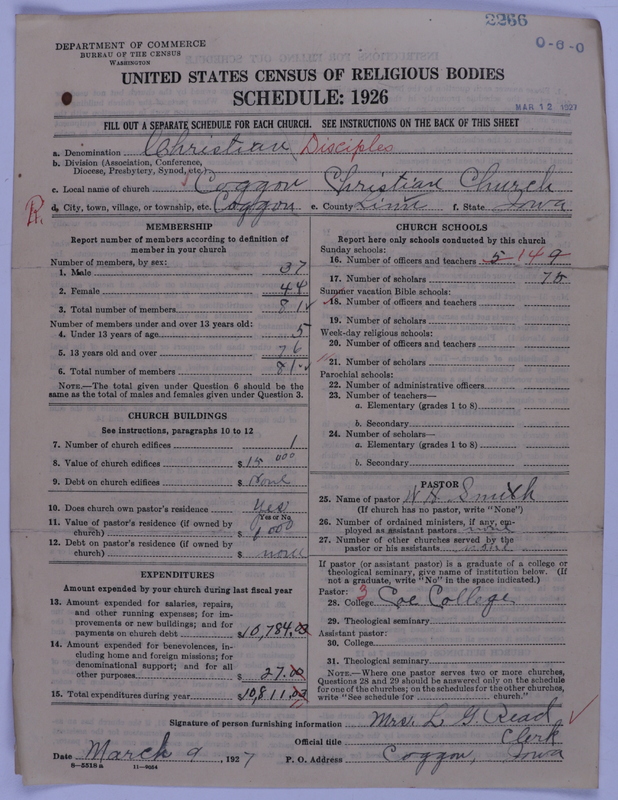 Scan of Disciples of Christ: 2266