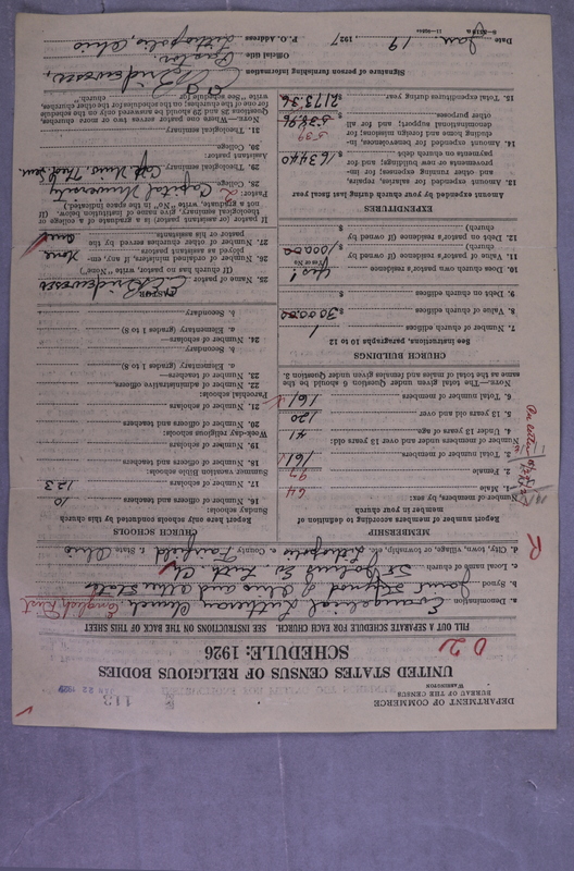 Scan of Synod of the Reformed Presbyterian Church of North America: 113