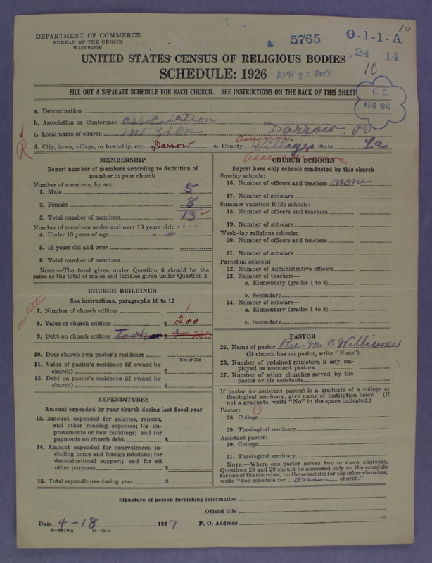 Scan of Negro Baptists: 5765