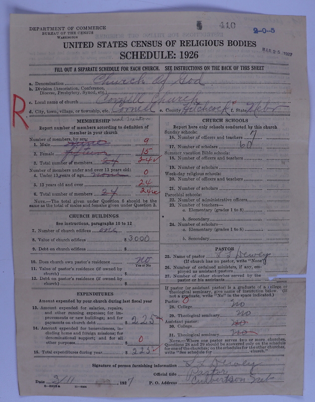 Scan of Church of God (Headquarters, Anderson, Ind.): 410