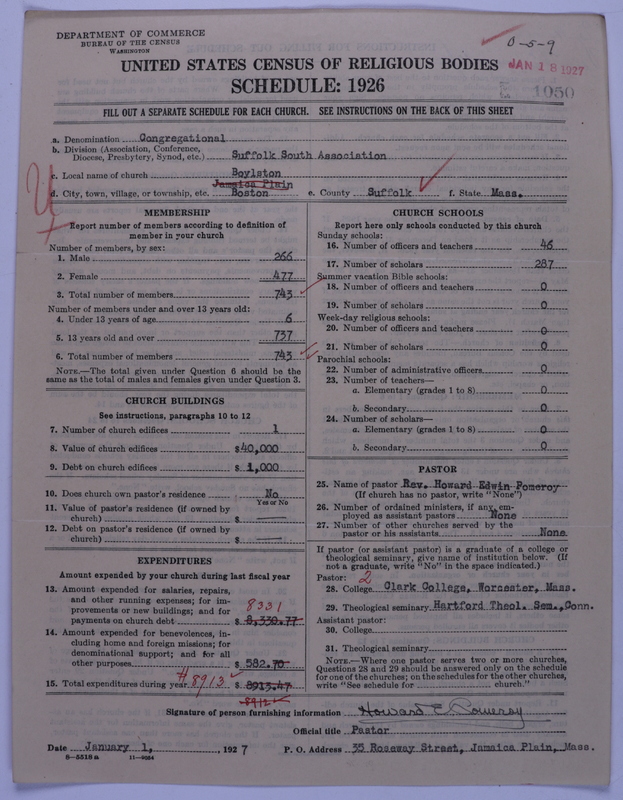 Scan of Congregational Churches: 1050