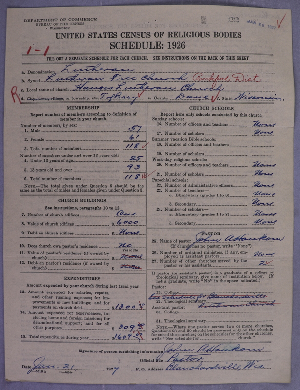Scan of Lutheran Free Church: 22