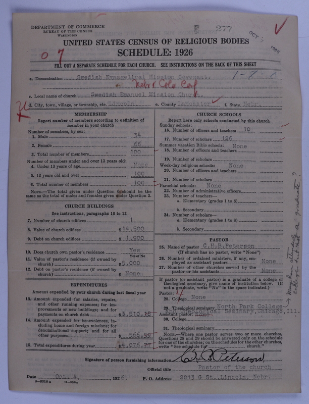 Scan of Swedish Evangelical Mission Covenant of America: 277