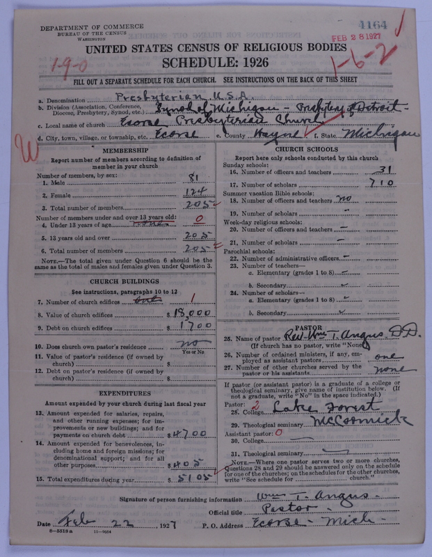 Scan of Presbyterian Church in the United States of America: 4164