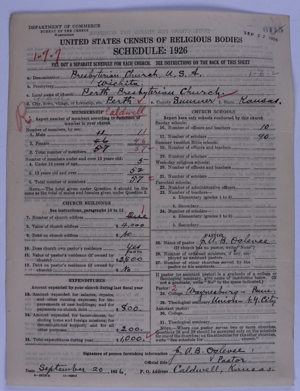 Scan of Presbyterian Church in the United States of America: 6115