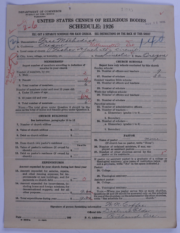Scan of Free Methodist Church of North America: 1295