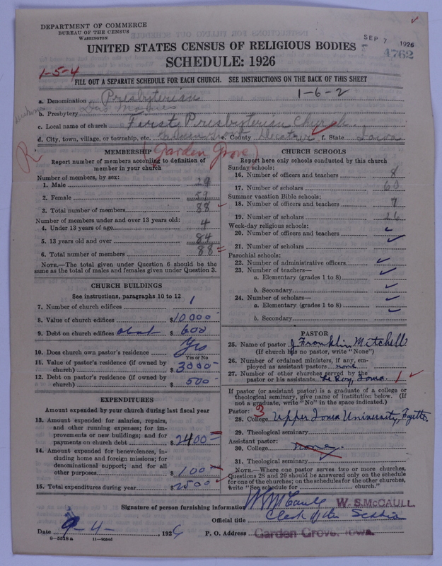 Scan of Presbyterian Church in the United States of America: 4762