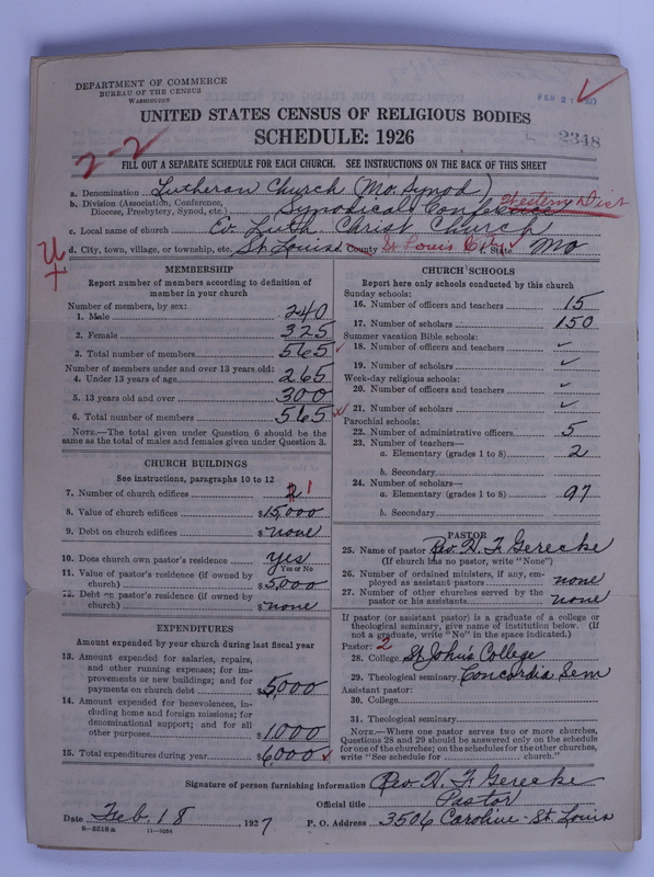 Scan of Evangelical Lutheran Synodical Conference of America: Evangelical Lutheran Synod of Missouri, Ohio, and Other States: 2348