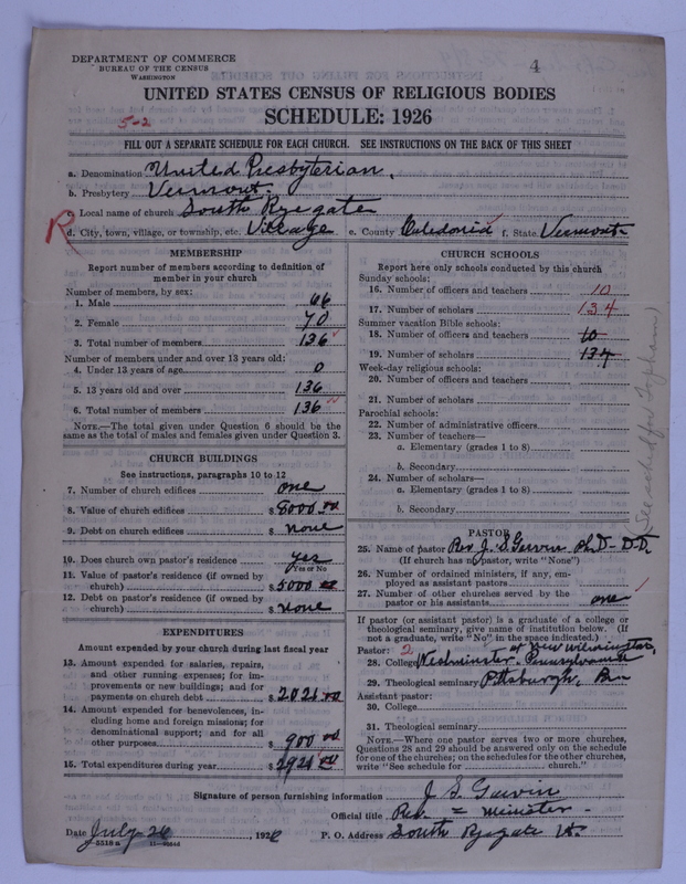Scan of United Presbyterian Church of North America: 4