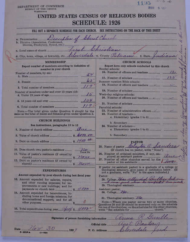 Scan of Disciples of Christ: 1195