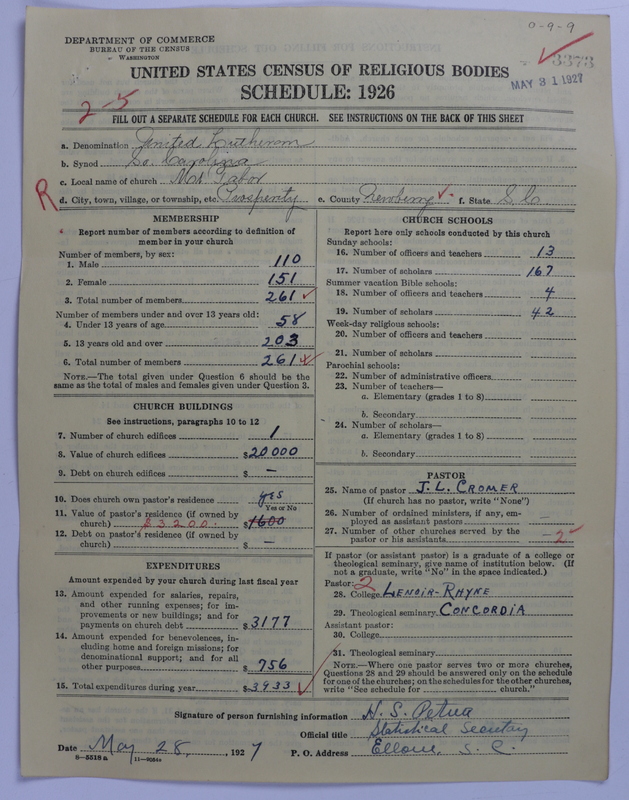 Scan of United Lutheran Church in America: 3373