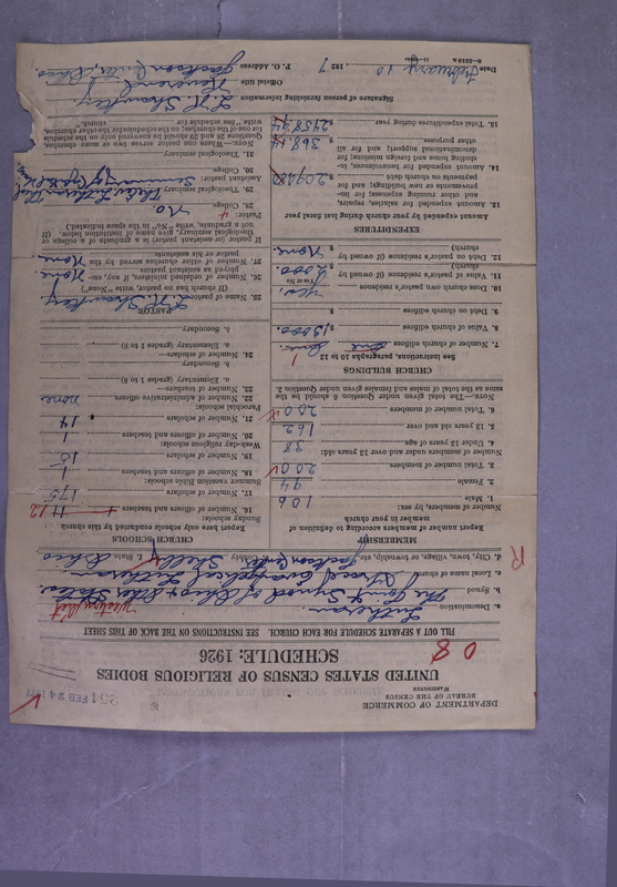 Scan of Synod of the Reformed Presbyterian Church of North America: 254
