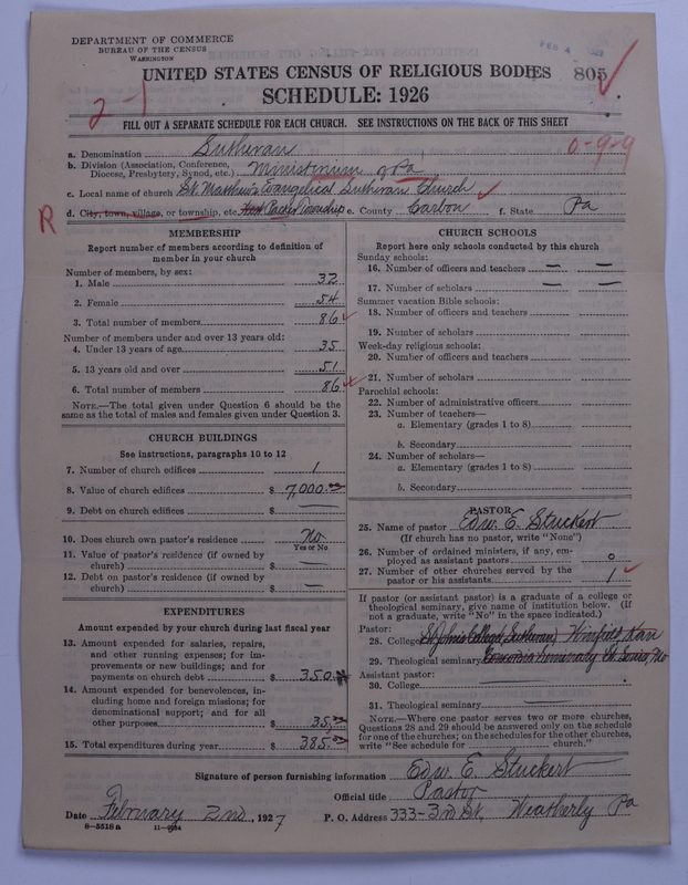Scan of United Lutheran Church in America: 805