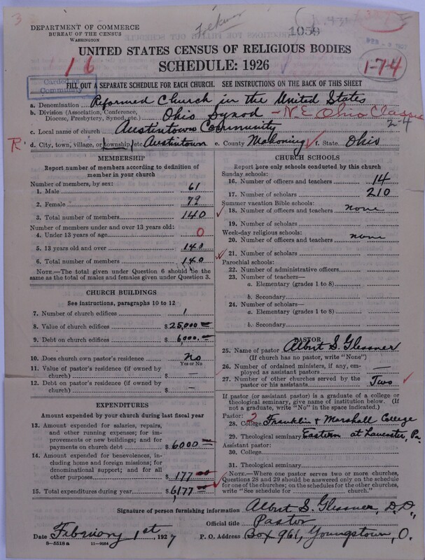 Scan of Reformed Church in the United States: 1059