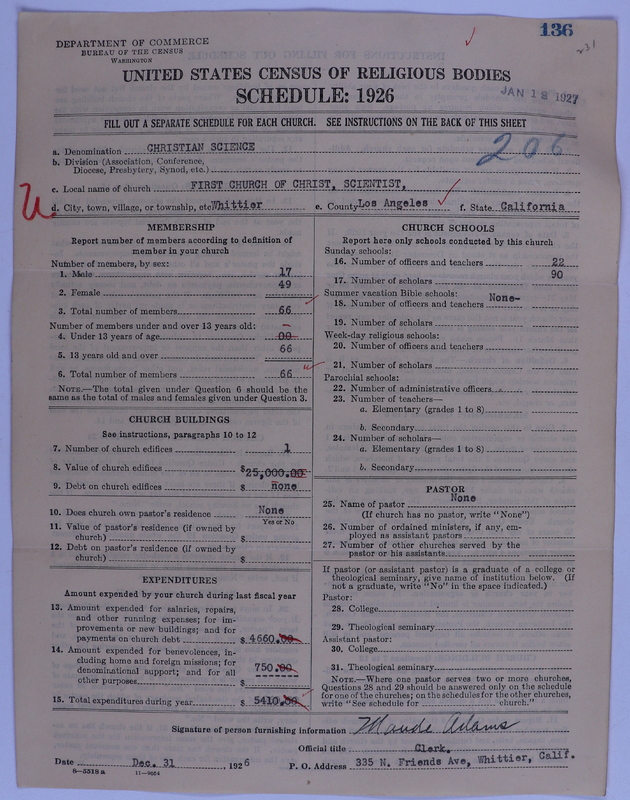 Scan of Church of Christ, Scientist: 136