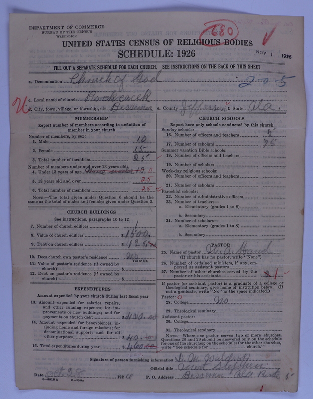 Scan of Church of God (Headquarters, Anderson, Ind.): 680