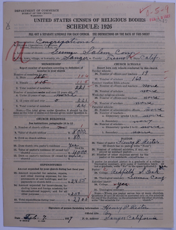 Scan of Congregational Churches: 4847