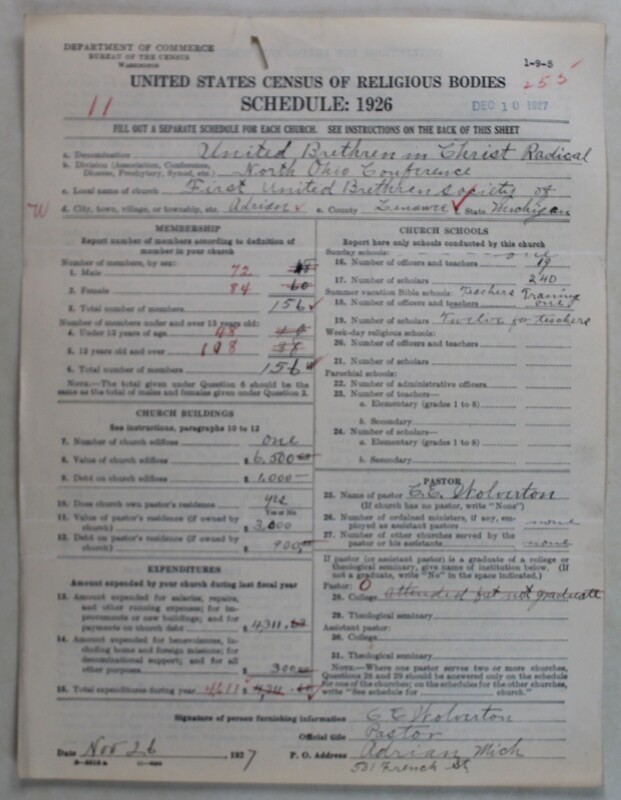 Scan of Church of the United Brethren in Christ (Old Constitution): 255