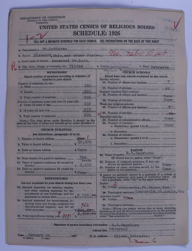 Scan of Evangelical Lutheran Synodical Conference of America: Evangelical Lutheran Synod of Missouri, Ohio, and Other States: 2689
