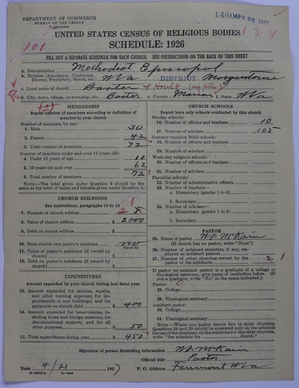 Scan of Methodist Episcopal Church: 14609
