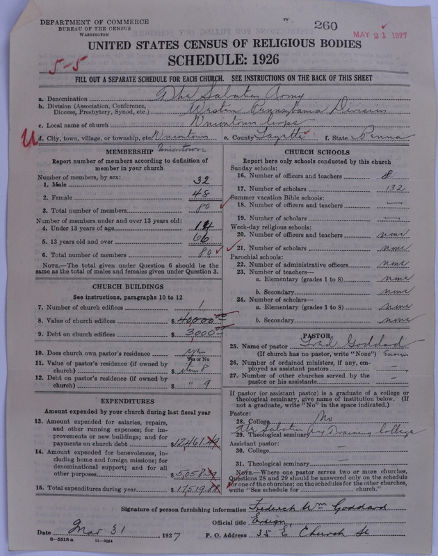 Scan of Salvation Army: 260