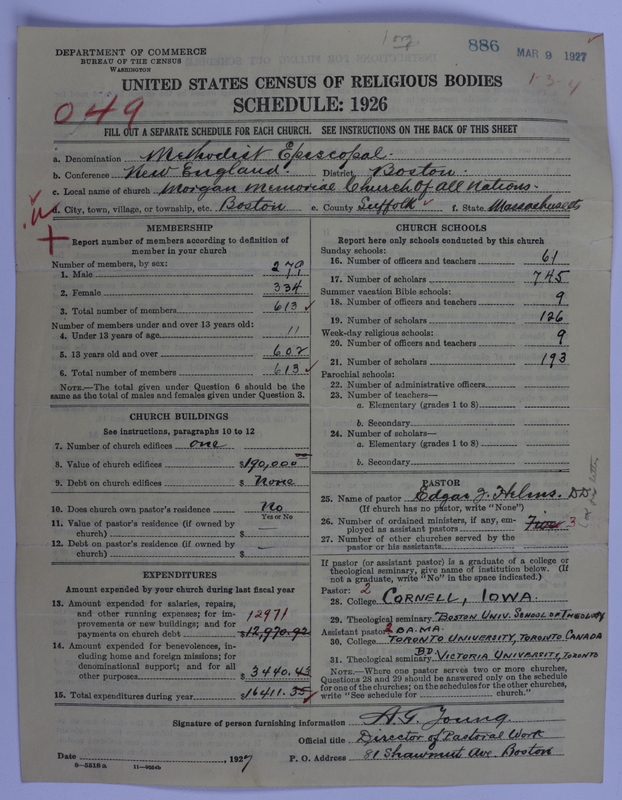 Scan of Methodist Episcopal Church: 886