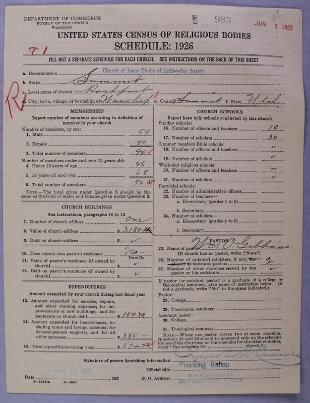 Scan of Church of Jesus Christ of Latter-day Saints: 983