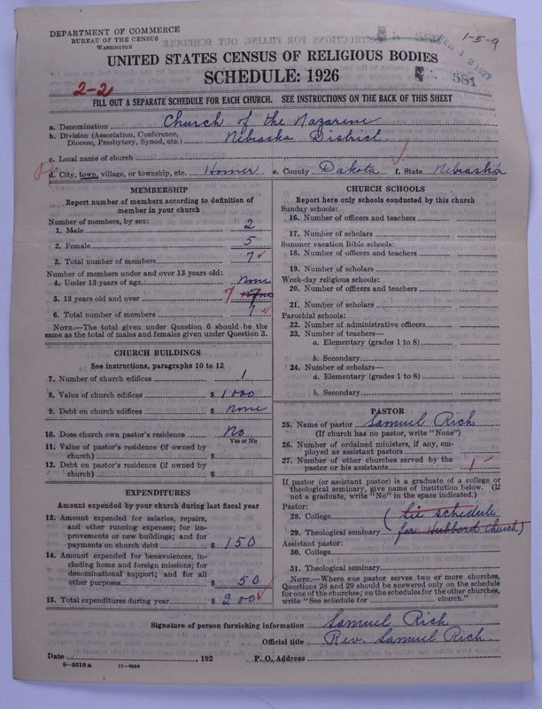Scan of Church of the Nazarene: 581