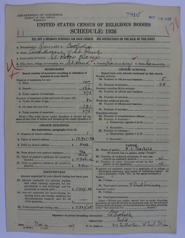 Scan of Roman Catholic Church: 7810