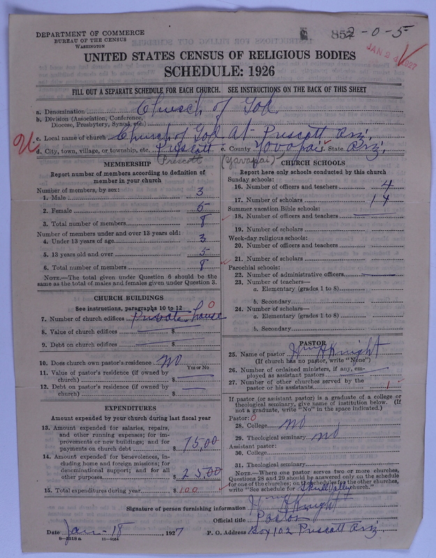 Scan of Church of God (Headquarters, Anderson, Ind.): 857