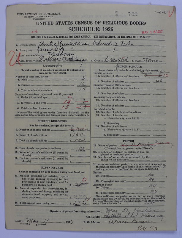 Scan of United Presbyterian Church of North America: 752