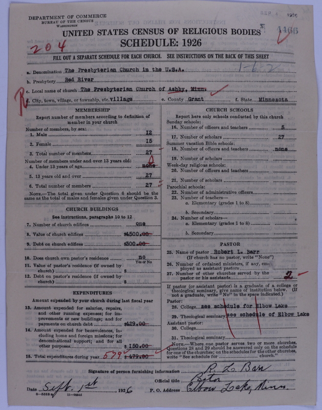 Scan of Presbyterian Church in the United States of America: 4466