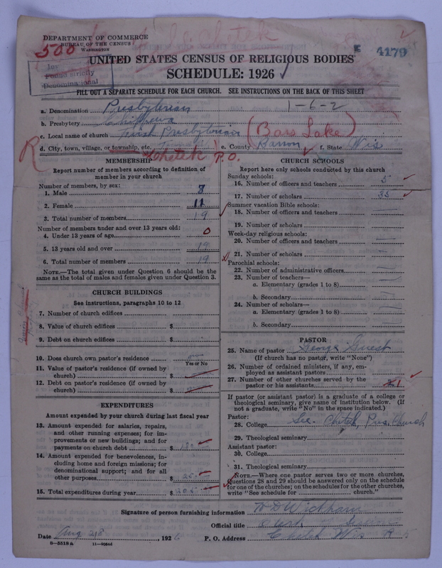 Scan of Presbyterian Church in the United States of America: 4179