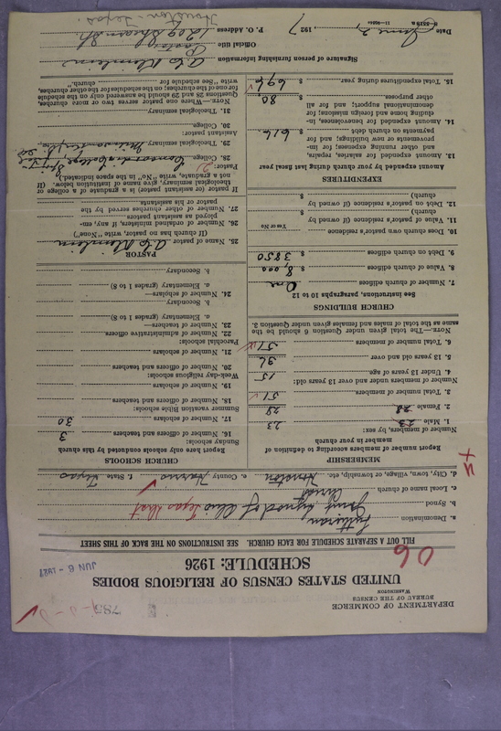 Scan of Synod of the Reformed Presbyterian Church of North America: 785