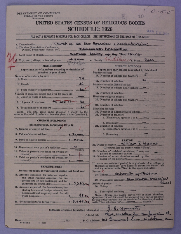 Scan of General Convention of the New Jerusalem in the United States of America: 10