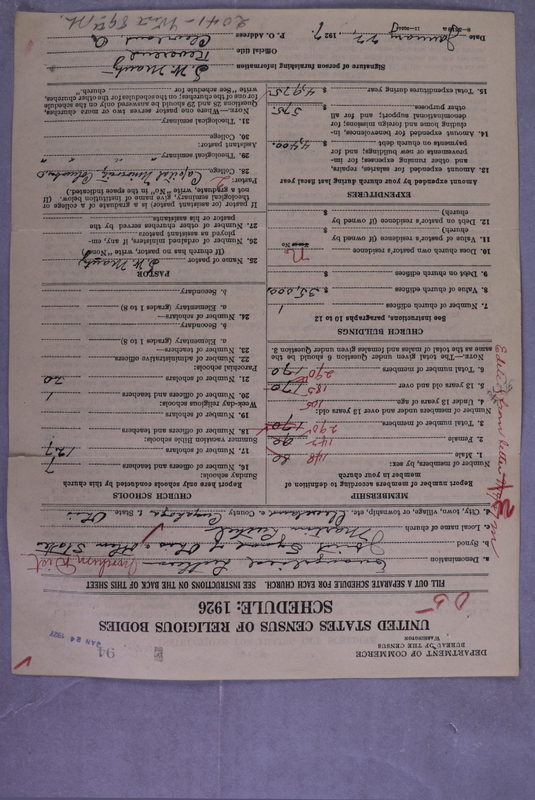 Scan of Synod of the Reformed Presbyterian Church of North America: 94