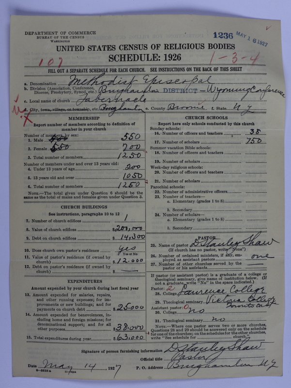 Scan of Methodist Episcopal Church: 1236