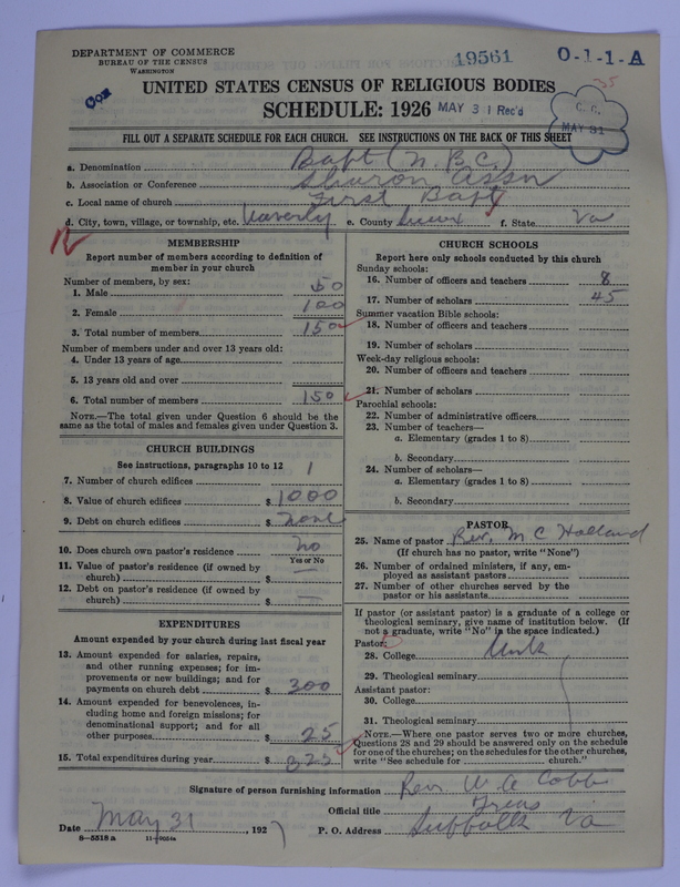 Scan of Negro Baptists: 19561